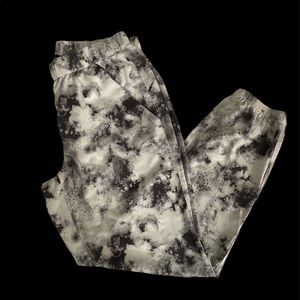 Marble print lululemon style joggers